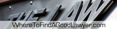 Where To Find A Good Lawyer